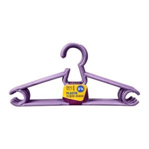 Deco Bella Cloth Hanger, 6-Pack, 50611