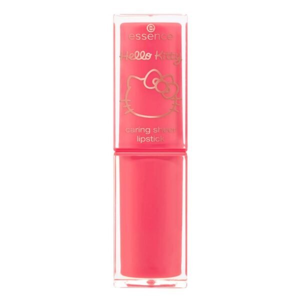 Essence Hello Kitty Caring Sheer Lipstick, 2.6g, Vegan, 01 Find Something Sweet In Each Day