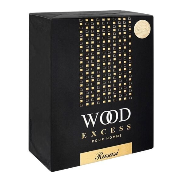 Rasasi Wood Excess Pour Homme Eau De Parfum, For Men, 100ml